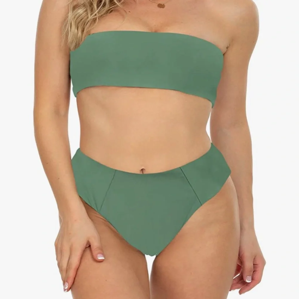 Army Green Bikini - Picture 2 of 7